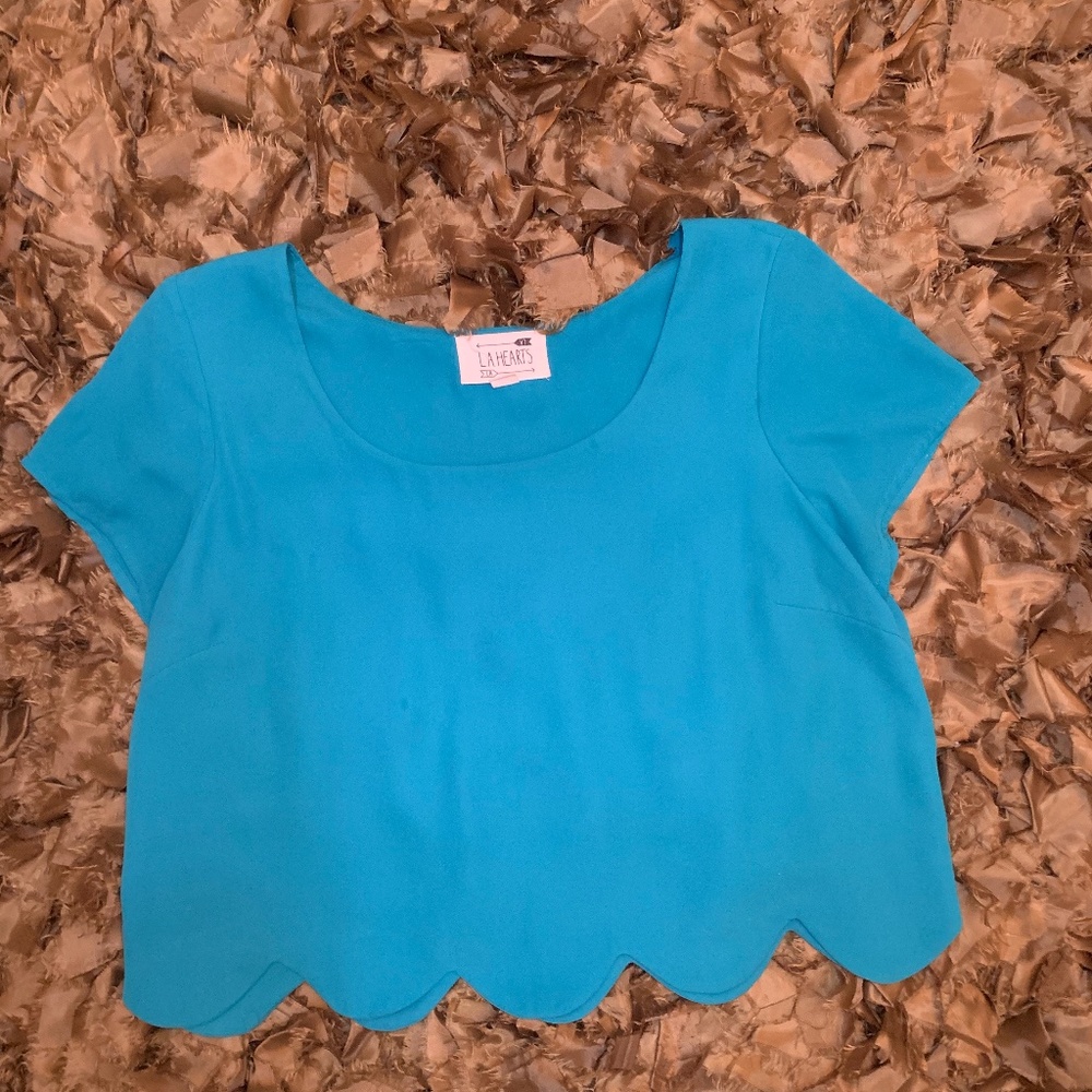 Teal Blouse